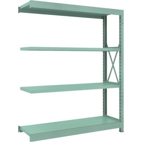 ＴＲＵＳＣＯ　Ｒ３型中量棚　１５００×４５０×Ｈ１８００　４段　連結　Ｒ３−６５５４Ｂ　１台（直送）