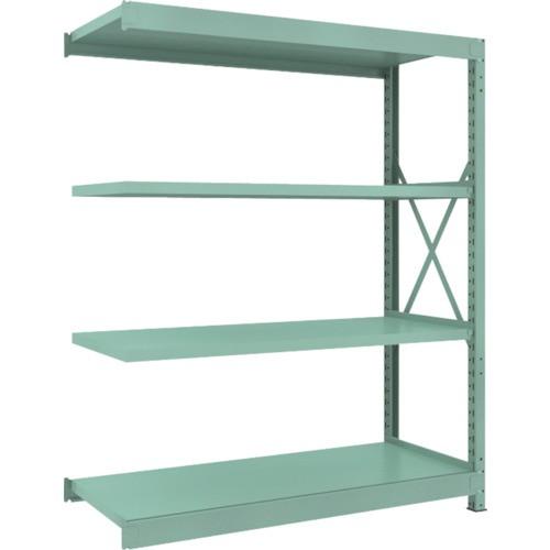 ＴＲＵＳＣＯ　Ｒ３型中量棚　１５００×６００×Ｈ１８００　４段　連結　Ｒ３−６５６４Ｂ　１台（直送）