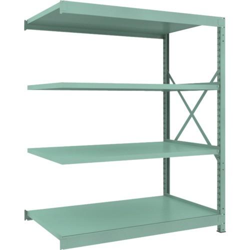ＴＲＵＳＣＯ　Ｒ３型中量棚　１５００×９００×Ｈ１８００　４段　連結　Ｒ３−６５９４Ｂ　１台（直送）