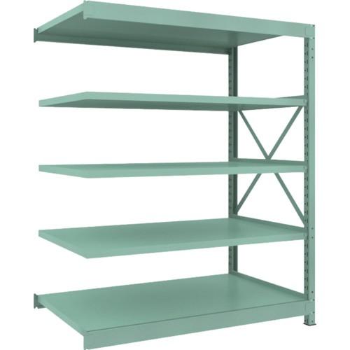 ＴＲＵＳＣＯ　Ｒ３型中量棚　１５００×９００×Ｈ１８００　５段　連結　Ｒ３−６５９５Ｂ　１台（直送）
