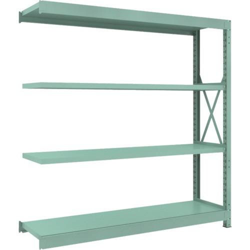 ＴＲＵＳＣＯ　Ｒ３型中量棚　１８００×４５０×Ｈ１８００　４段　連結　Ｒ３−６６５４Ｂ　１台（直送）