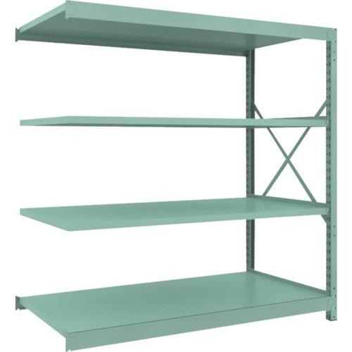 ＴＲＵＳＣＯ　Ｒ３型中量棚　１８００×９００×Ｈ１８００　４段　連結　Ｒ３−６６９４Ｂ　１台（直送）
