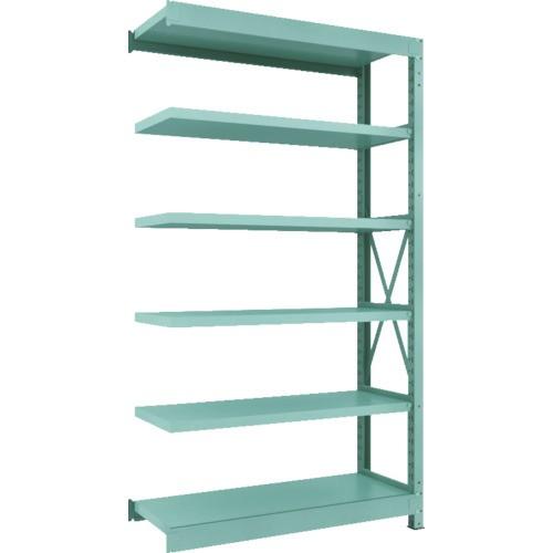 ＴＲＵＳＣＯ　Ｒ３型中量棚　１２００×４５０×Ｈ２１００　６段　連結　Ｒ３−７４５６Ｂ　１台（直送）