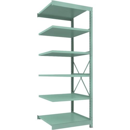 ＴＲＵＳＣＯ　Ｒ３型中量棚　９００×９００×Ｈ２４００　６段　連結　Ｒ３−８３９６Ｂ　１台（直送）