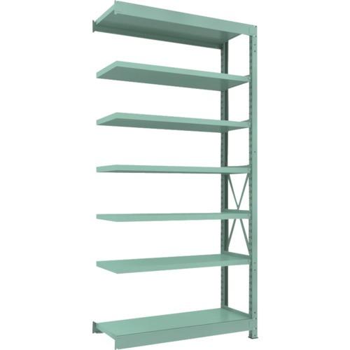 ＴＲＵＳＣＯ　Ｒ３型中量棚　１２００×４５０×Ｈ２４００　７段　連結　Ｒ３−８４５７Ｂ　１台（直送）