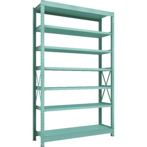 ＴＲＵＳＣＯ　Ｒ３型中量棚　１５００×４５０×Ｈ２４００　７段　単体　Ｒ３−８５５７　１台（直送）