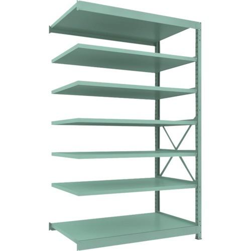 ＴＲＵＳＣＯ　Ｒ３型中量棚　１５００×９００×Ｈ２４００　７段　連結　Ｒ３−８５９７Ｂ　１台（直送）