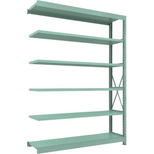 ＴＲＵＳＣＯ　Ｒ３型中量棚　１８００×４５０×Ｈ２４００　６段　連結　Ｒ３−８６５６Ｂ　１台（直送）