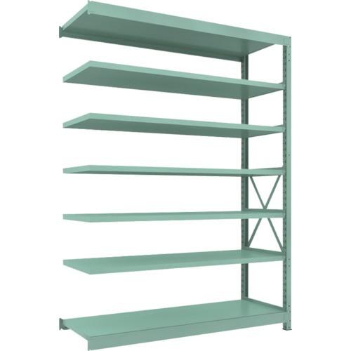 ＴＲＵＳＣＯ　Ｒ３型中量棚　１８００×６００×Ｈ２４００　７段　連結　Ｒ３−８６６７Ｂ　１台（直送）