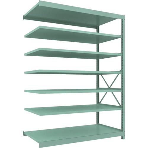 ＴＲＵＳＣＯ　Ｒ３型中量棚　１８００×９００×Ｈ２４００　７段　連結　Ｒ３−８６９７Ｂ　１台（直送）