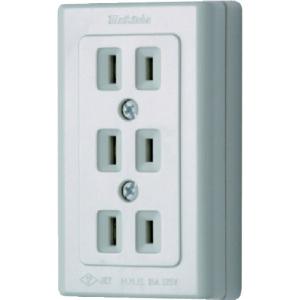 明工社 エレガントトリプルコンセント 15A 125V MR2776 : 電材堂ヤフー