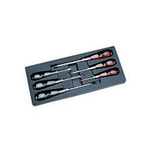 京都機械工具 KTC ネプロス 木柄ドライバ 6本組 NTD306 1 