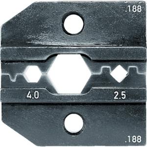 レンシュタイグ　圧着ダイス　６２４−１８８　Ｈｕｂｅｒ　２．５−４．０　６２４−１８８−３−０　１組（２個） （メーカー直送）｜tanomail