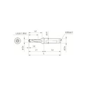 京セラ　ドリル用ホルダ　ＳＦ２０−ＤＲＣ１７０Ｍ−３　（メーカー直送品）｜tanomail