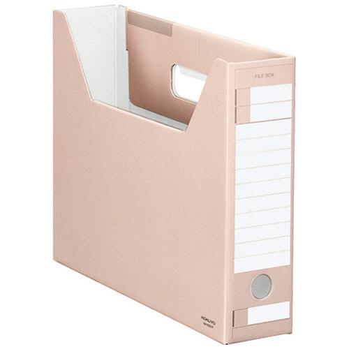 コクヨ　ファイルボックス−ＦＳ（Ｄタイプ）　Ａ４ヨコ　背幅７５ｍｍ　ピンク　Ａ４−ＳＦＤ−Ｐ　１パッ...