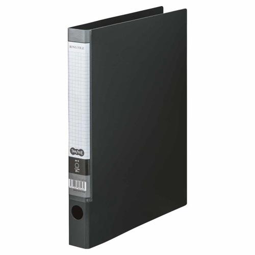 TANOSEE　Ｏリングファイル　Ａ４タテ　２穴　１７０枚収容　リング内径２５ｍｍ　背幅３５ｍｍ　ダ...