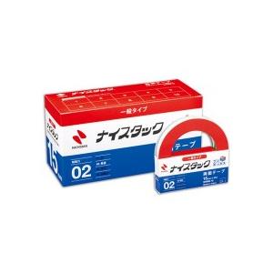 ニチバン　ナイスタック　再生紙両面テープ　ブンボックス　大巻　１５ｍｍ×２０ｍ　ＮＷＢＢ−１５　１パック（１０巻）