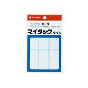 マイタックラベル　一般無地　２４×５３ｍｍ　ＭＬ−９　１パック（９０片：６片×１５シート）