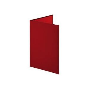 ナカバヤシ　証書ファイル　布クロス　Ａ４　二つ折り　透明コーナー貼り付けタイプ　赤　ＦＳＨ−Ａ４Ｃ−Ｒ　１冊｜tanomail