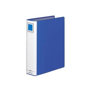 チューブファイル（エコツインＲ）　Ｂ５タテ　５００枚収容　５０ｍｍとじ　背幅６５ｍｍ　青　フ−ＲＴ６...