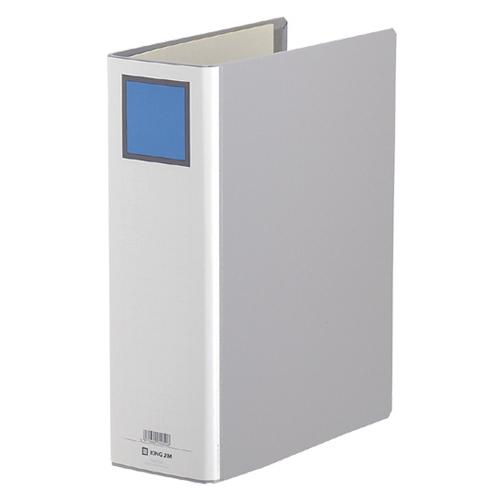 キングファイルＧ　Ａ４タテ　８００枚収容　８０ｍｍとじ　背幅９６ｍｍ　グレー　９７８Ｎ　１冊