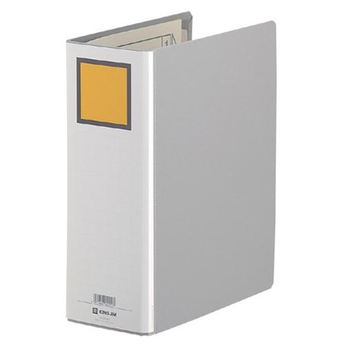 キングファイルＧ　Ｂ５タテ　８００枚収容　８０ｍｍとじ　背幅９６ｍｍ　グレー　９５８Ｎ　１冊