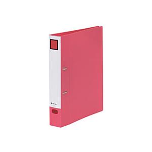 キングジム　Ｄリングファイル（脱・着）　Ａ４タテ　２穴　３５０枚収容　背幅５０ｍｍ　赤　６９７　１冊