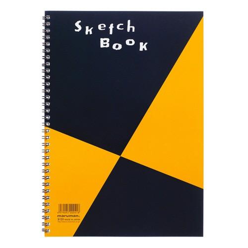 マルマン　スケッチブック　図案スケッチブック　Ａ４　並口　２４枚　Ｓ１３１　１冊