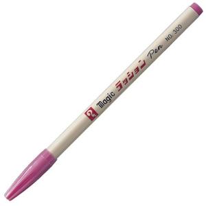 寺西化学 水性サインペン マジックラッションペン No．300 桃 M300−T12 1本