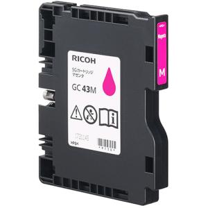 RICOH インクカートリッジ純正品 43KT 43YT 43CT 43MT IPSiO リコー RICOH SGカートリッジ GC43C シアン/青2本 純正 M