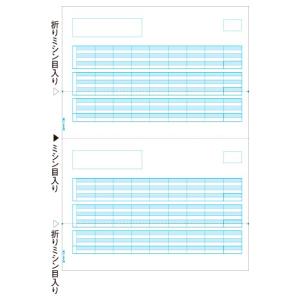 ヒサゴ　給与明細書　Ａ４タテ　２面　ＧＢ１１７２　１箱（５００枚）｜tanomail