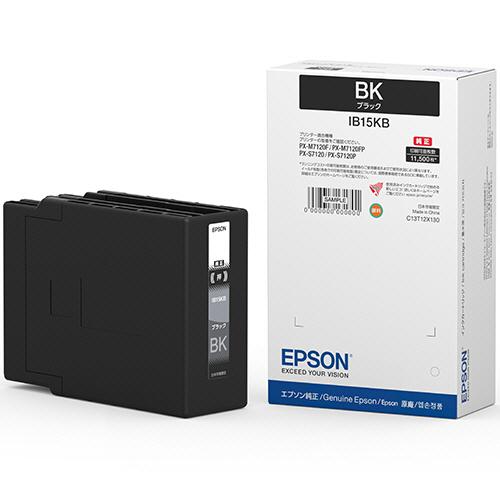 エプソン　インクカートリッジ　ブラック　Ｌサイズ　ＩＢ１５ＫＢ　１個