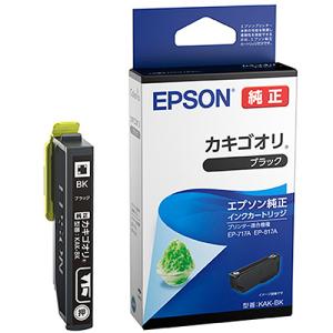 エプソン　インクカートリッジ　カキゴオリ　ブラック　ＫＡＫ−ＢＫ　１個
