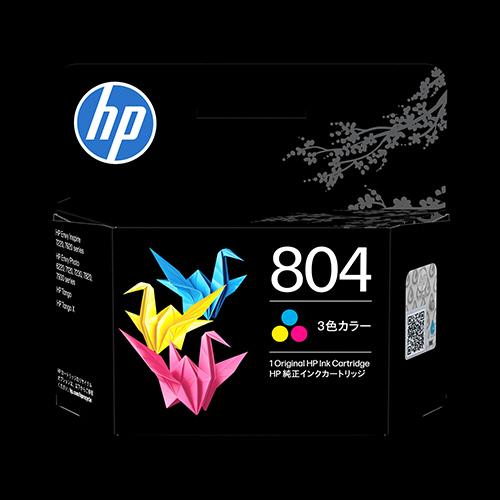 ＨＰ　ＨＰ８０４　インクカートリッジ　３色カラー　Ｔ６Ｎ０９ＡＡ＃ＪＰＮ　１個