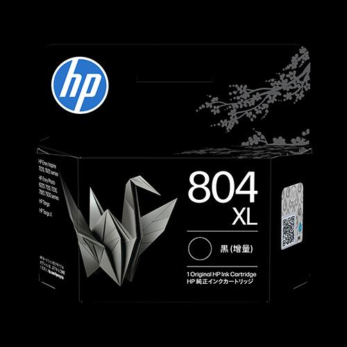 ＨＰ　ＨＰ８０４ＸＬ　インクカートリッジ　黒　増量　Ｔ６Ｎ１２ＡＡ＃ＪＰＮ　１個