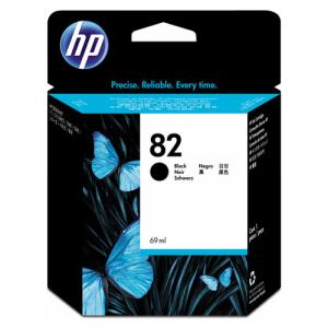 HP HP82 インクカートリッジ ブラック 69ml 顔料系 CH565A 1個