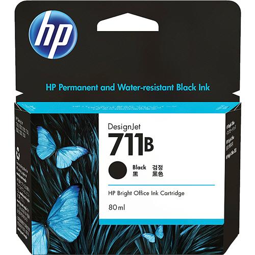 ＨＰ　ＨＰ７１１Ｂ　インクカートリッジ　ブラック　８０ｍＬ　３ＷＸ０１Ａ　１個
