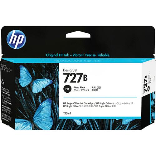 ＨＰ　ＨＰ７２７Ｂ　インクカートリッジ　フォトブラック　１３０ｍＬ　３ＷＸ１４Ａ　１個