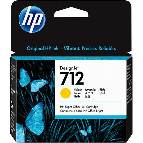 ＨＰ　ＨＰ７１２　インクカートリッジ　イエロー　２９ｍＬ　３ＥＤ６９Ａ　１個