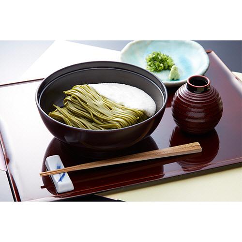 浅草むぎとろ　とろろ茶そば　１セット（６食）　（直送）