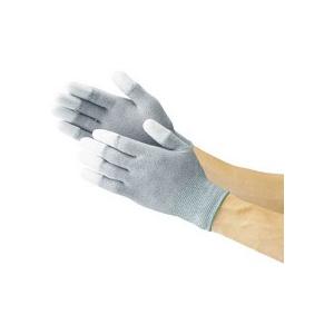 ＴＲＵＳＣＯ　静電気対策用手袋　Ｌ（指先ウレタンコート）　ＴＧＬ−２９９６Ｌ　１双