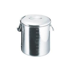 日東金属工業 ステンレスタンク ストレートクリップ式密閉タンク フタ付 36L 日東金属工業 ステンレスタンク ストレートクリップ式密閉タンク（フタ
