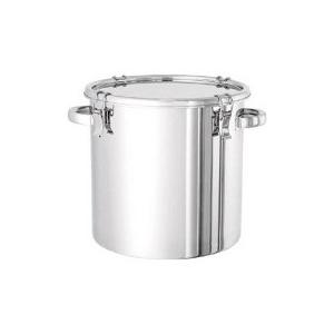 日東金属工業　ステンレスタンク　ストレートクリップ式密閉タンク（フタ付）　８０Ｌ　ＣＴＨ−４７　１個...