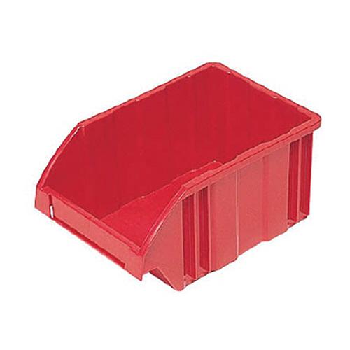 ＤＩＣプラスチック　Ｂ型コンテナラック　Ｂ−２　外寸Ｗ２７８×Ｄ１８８×Ｈ１３８ｍｍ　レッド　６Ｌ　...