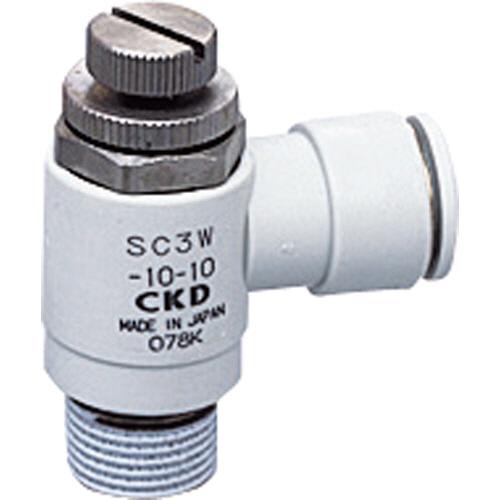 ＣＫＤ　ワンタッチスピードコントローラー　ＳＣ３Ｗ−８−１０　１個　（メーカー直送品）