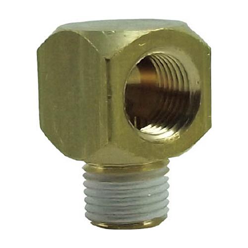 千代田通商　ホースフィッティングＰＴエルボ（９０度タイプ）黄銅　ＰＬ−１Ｆ−１Ｍ　１個　（直送）