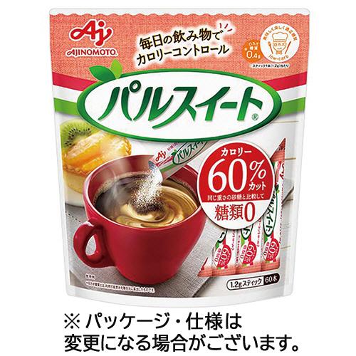 味の素　パルスイート　スティック　１．２ｇ　１パック（６０本）