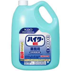 花王 ハイターE 洗濯用漂白剤 業務用 5kg 1本の商品画像