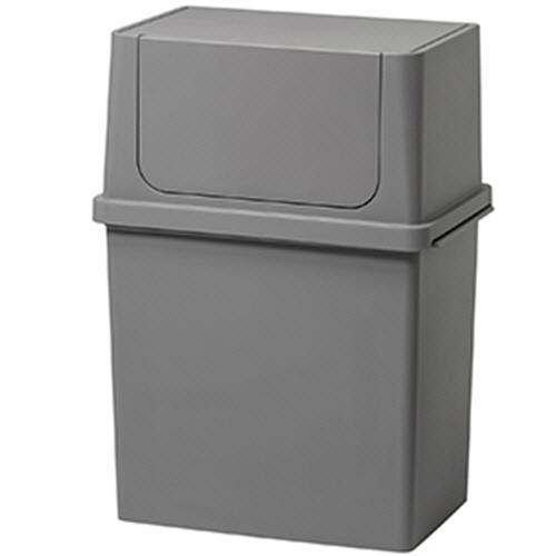 ライクイット　フロントオープントラッシュビン　ワイド　１７Ｌ　グレー　ＬＢＤ−０９−ＧＹ　１台
