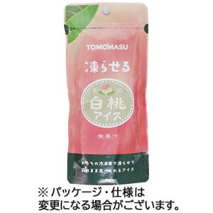 友桝飲料　凍らせる果実アイス　白桃　８０ｇ　１個｜tanomail